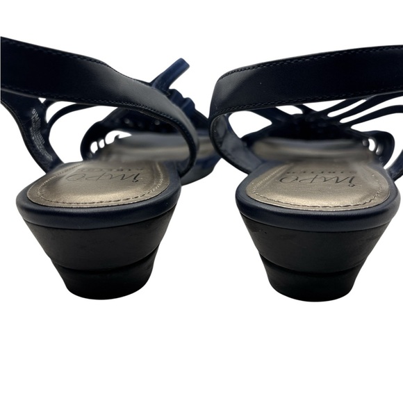 Impo Women's Strappy Navy Sandals - Picture 4 of 4